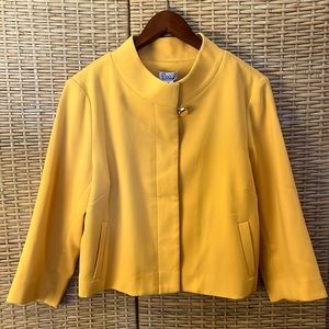 COPY - Lilly Pulitzer Valeria Jacket-Solid Lemon Grove Size 14 NWT/NWB